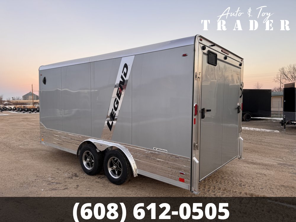 2026 Legend Trailers 8X16 Aluminum DVN Cargo / Enclosed Trailer