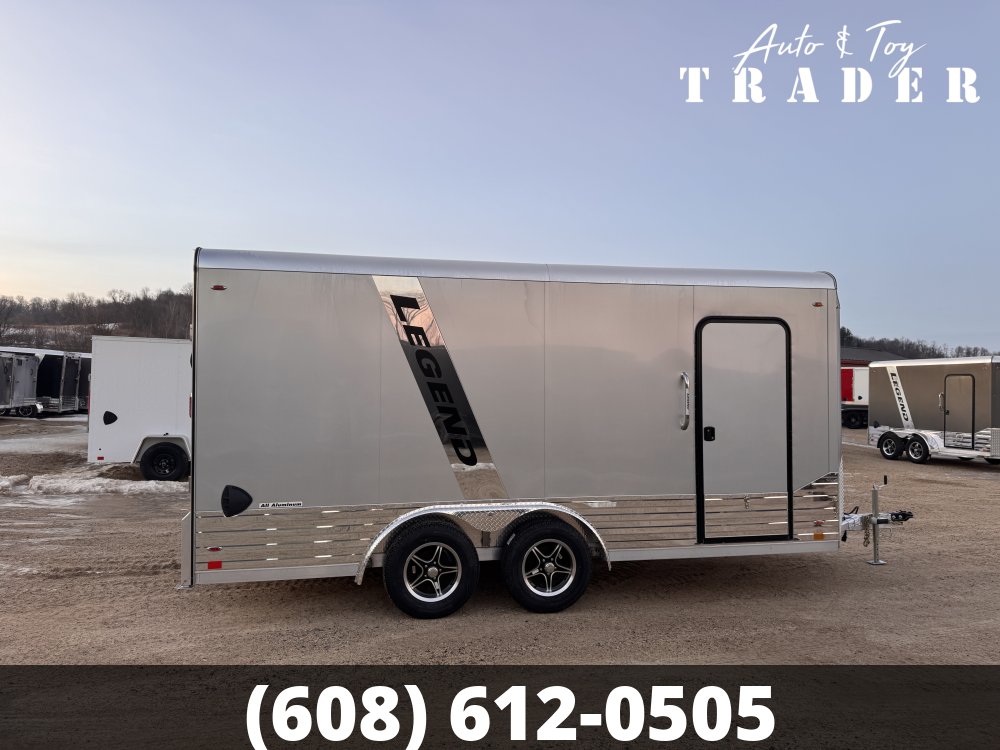 2026 Legend Trailers 8X16 Aluminum DVN Cargo / Enclosed Trailer
