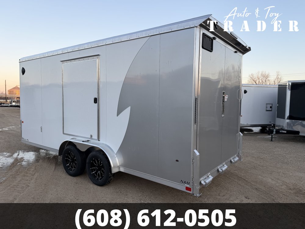 2026 NEO Trailers 7.5X18 Aluminum NAMR Cargo / Enclosed Trailer