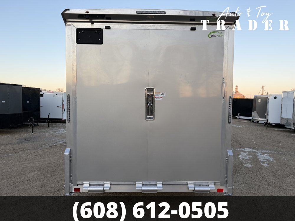 2026 NEO Trailers 7.5X18 Aluminum NAMR Cargo / Enclosed Trailer
