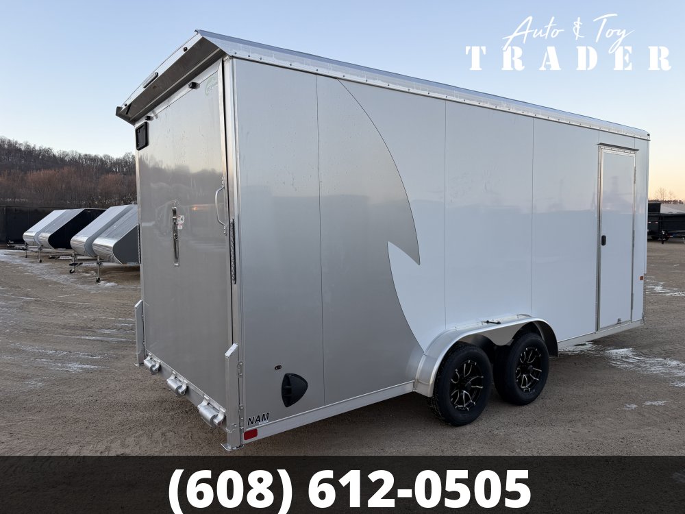 2026 NEO Trailers 7.5X18 Aluminum NAMR Cargo / Enclosed Trailer