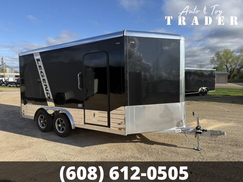 2026 Legend Trailers 8X14 Aluminum DVN Cargo / Enclosed Trailer