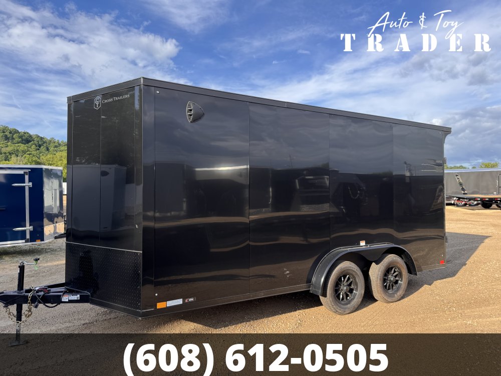 2026 Cross Trailers 7.5X16 Alpha Cargo / Enclosed Trailer