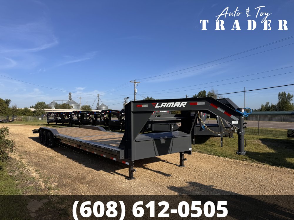 2027 Lamar Trailers 102X36 Gooseneck Car Hauler Trailer