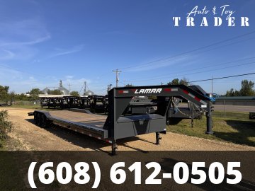 2027 Lamar Trailers 102X36 Gooseneck Car Hauler Trailer