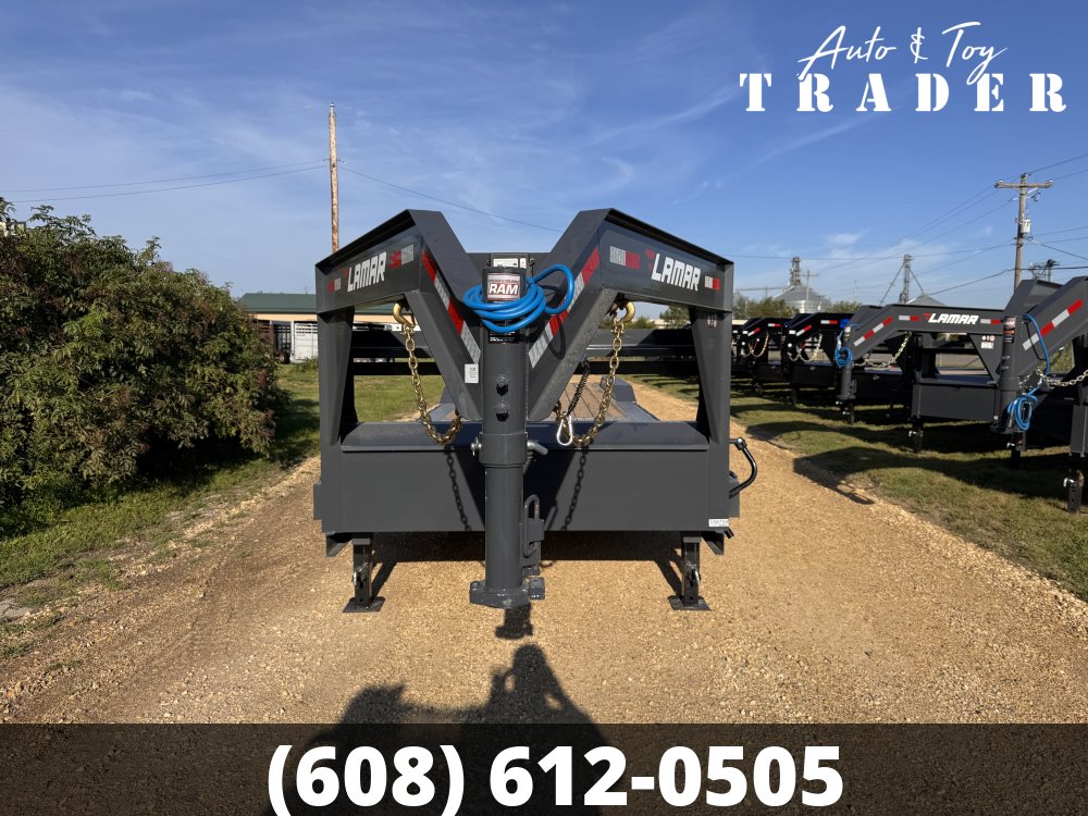 2027 Lamar Trailers 102X36 Gooseneck Car Hauler Trailer