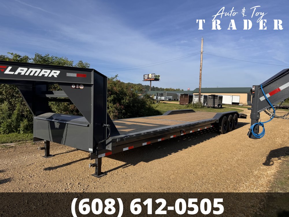 2027 Lamar Trailers 102X36 Gooseneck Car Hauler Trailer