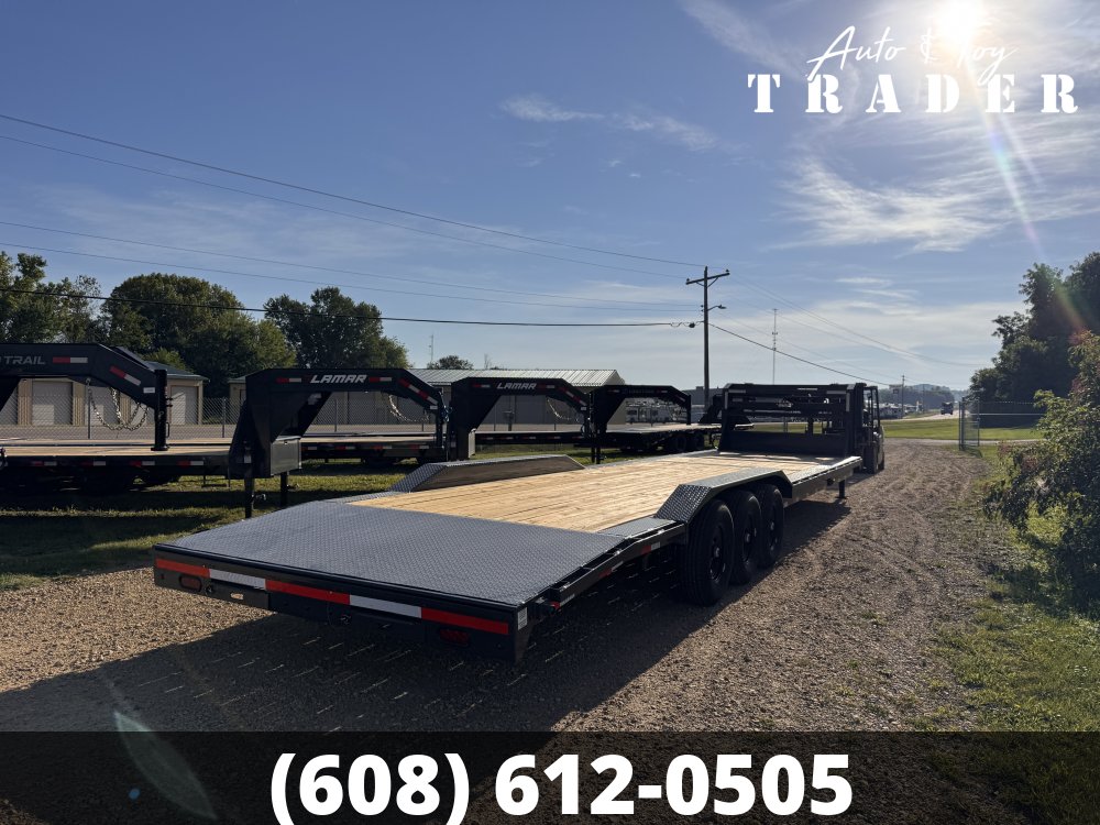 2027 Lamar Trailers 102X36 Gooseneck Car Hauler Trailer