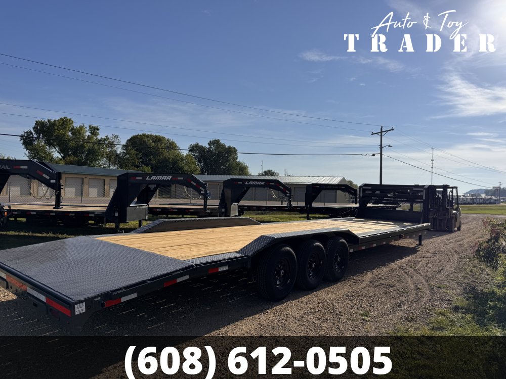 2027 Lamar Trailers 102X36 Gooseneck Car Hauler Trailer