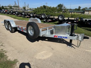2026 Galvanized K-Trail 80X20 Power Tilt Deck Trailer