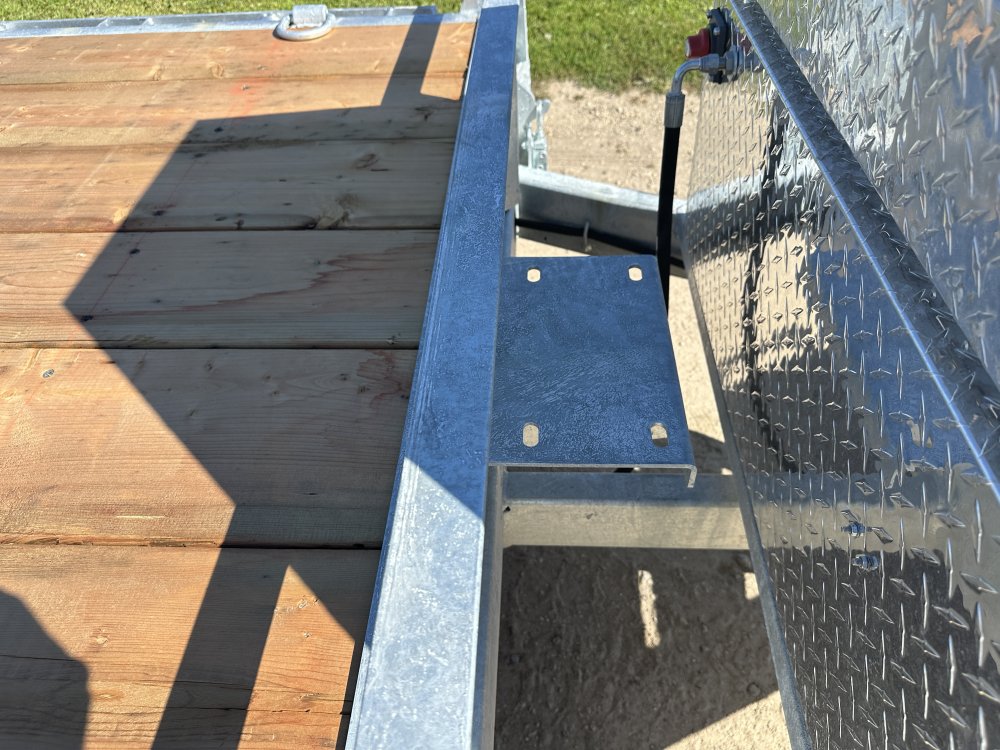 2026 Galvanized K-Trail 80X20 Power Tilt Deck Trailer
