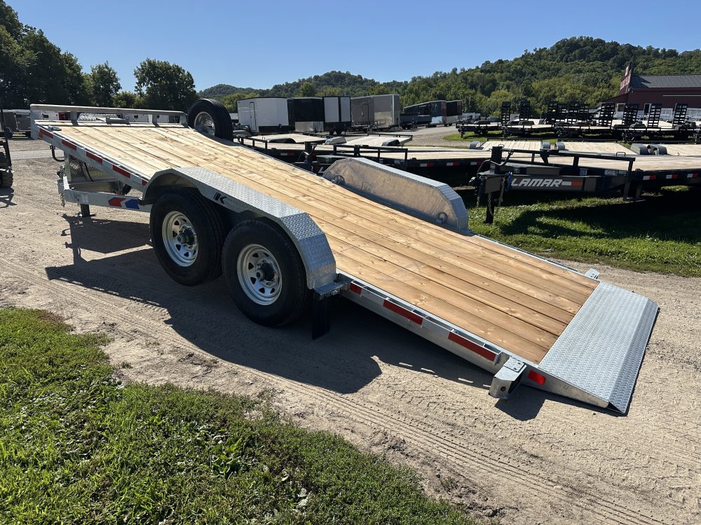 2026 Galvanized K-Trail 80X20 Power Tilt Deck Trailer