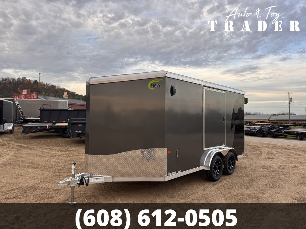 2026 NEO Trailers 7.5X14 Aluminum NAMR Cargo / Enclosed Trailer