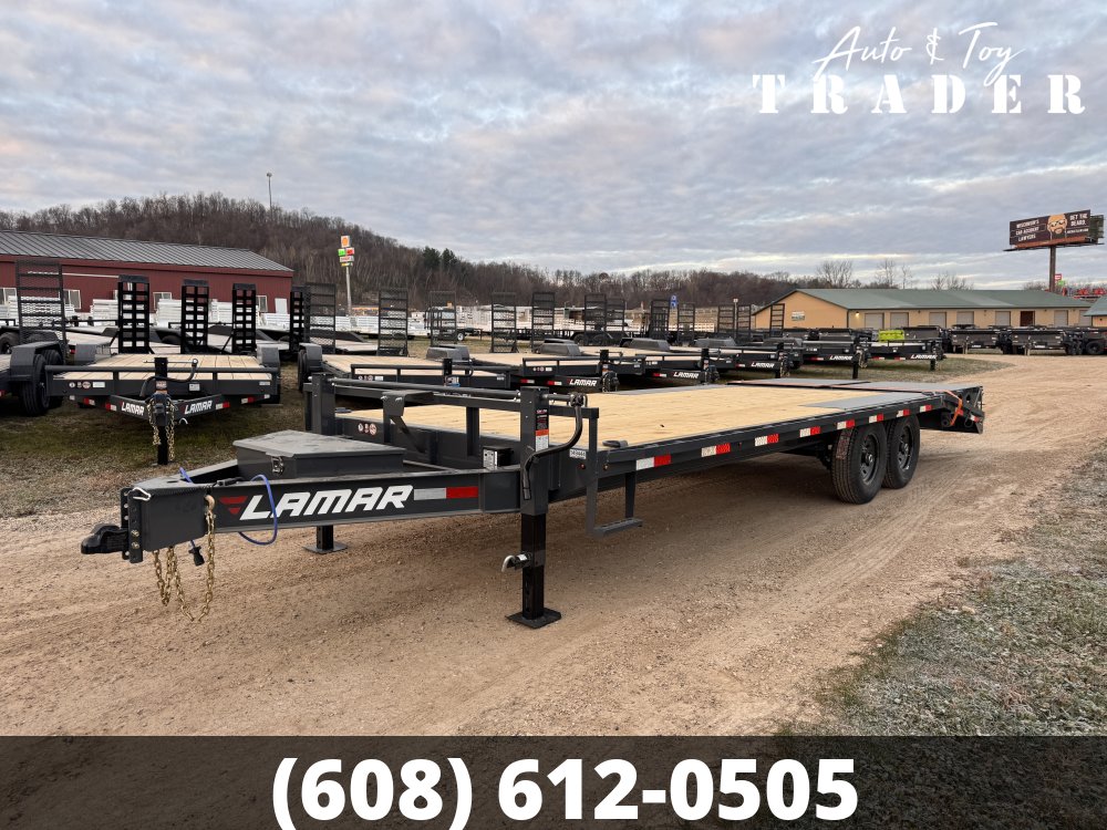 2026 Lamar Trailers 102X22 Deckover Trailer