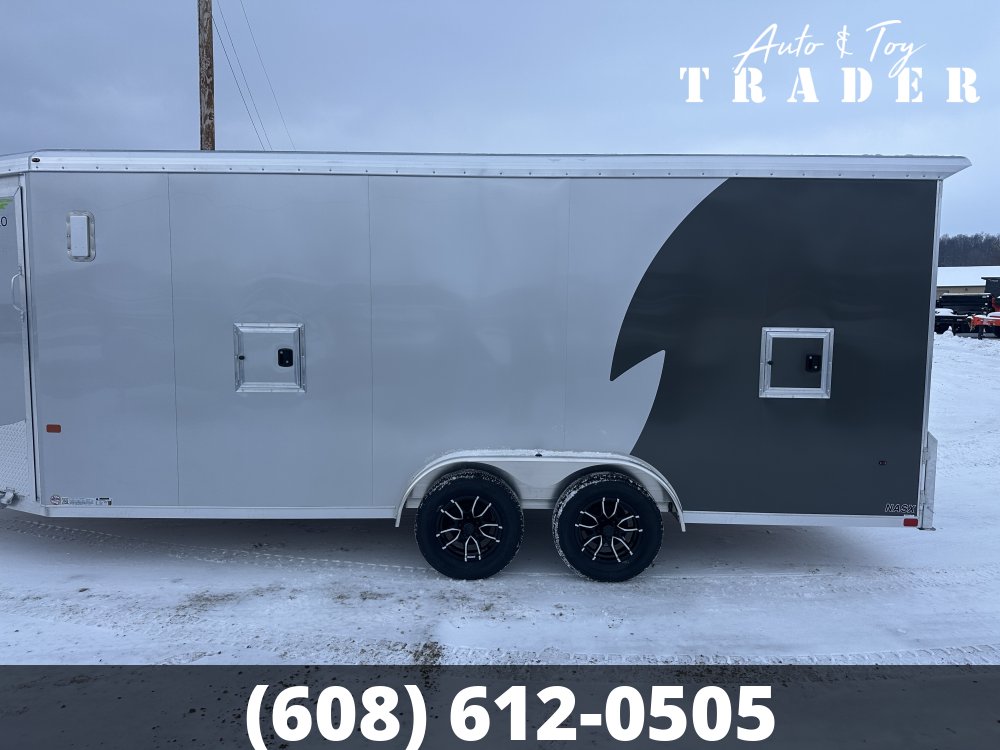 2026 NEO Trailers 7.5X23 Aluminum NASX Snowmobile Trailer