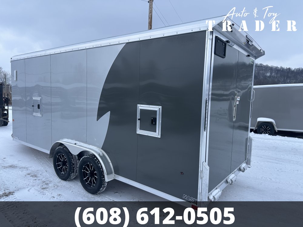 2026 NEO Trailers 7.5X23 Aluminum NASX Snowmobile Trailer