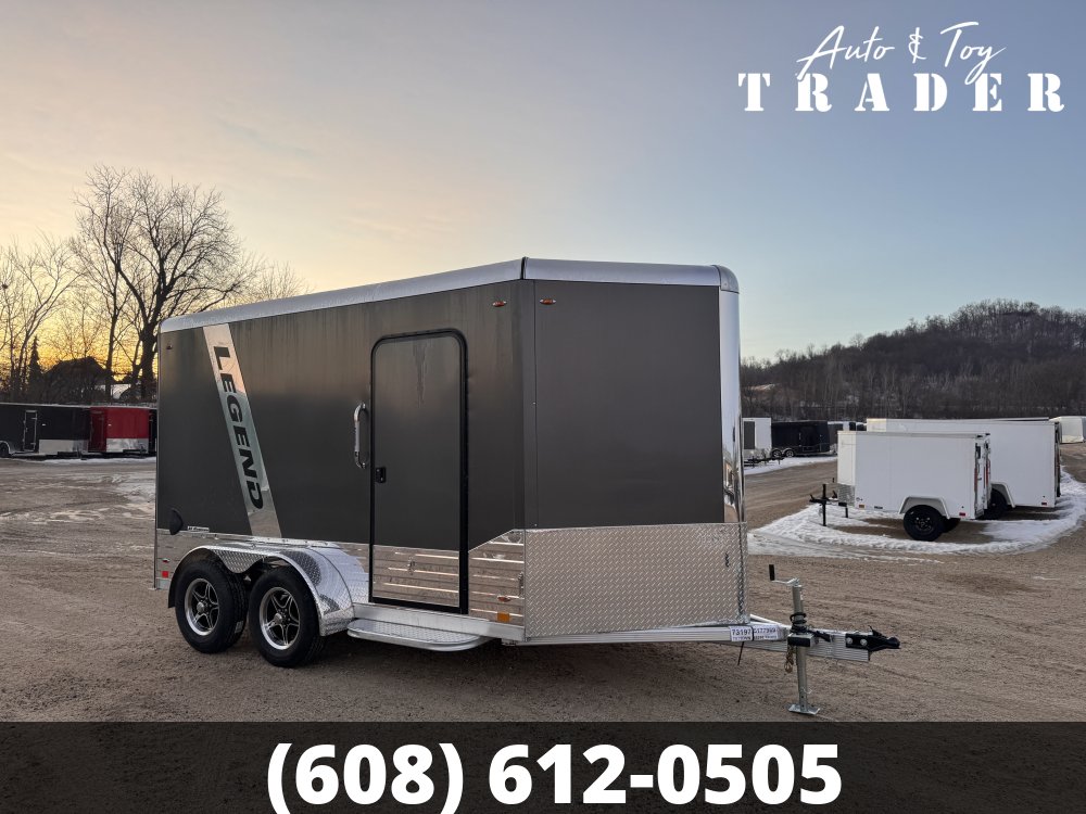 2026 Legend Trailers 7X12 Aluminum DVN Cargo / Enclosed Trailer