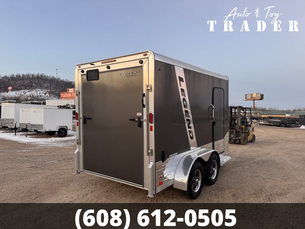 2026 Legend Trailers 7X12 Aluminum DVN Cargo / Enclosed Trailer