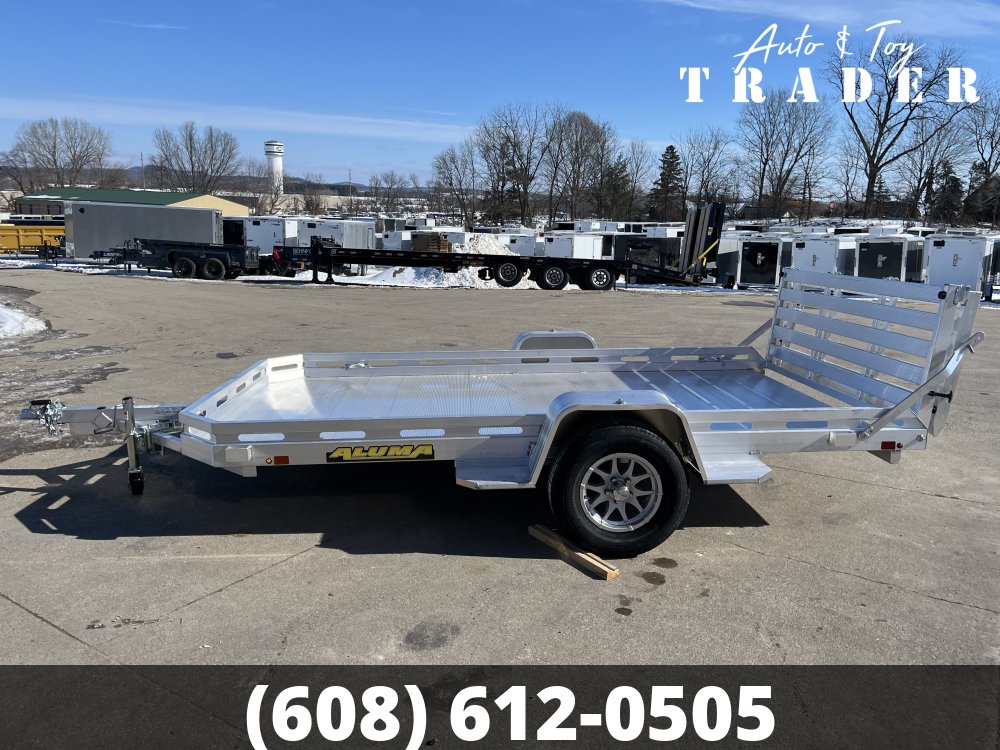 2027 Aluma 7712H-S-BT Aluminum Utility Trailer