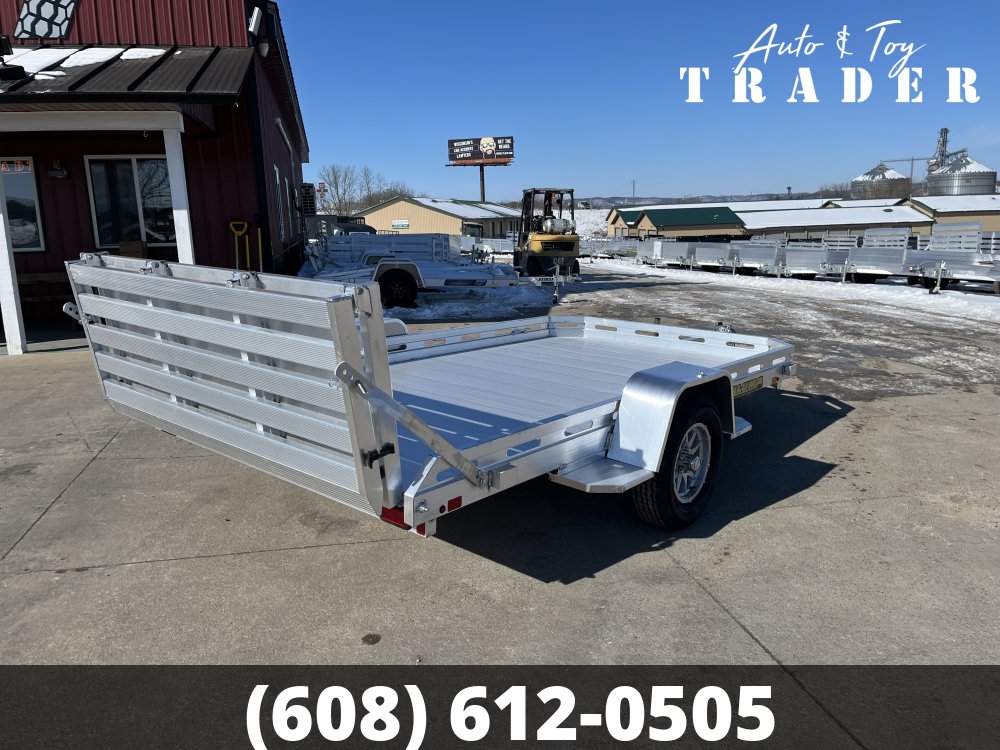 2027 Aluma 7712H-S-BT Aluminum Utility Trailer