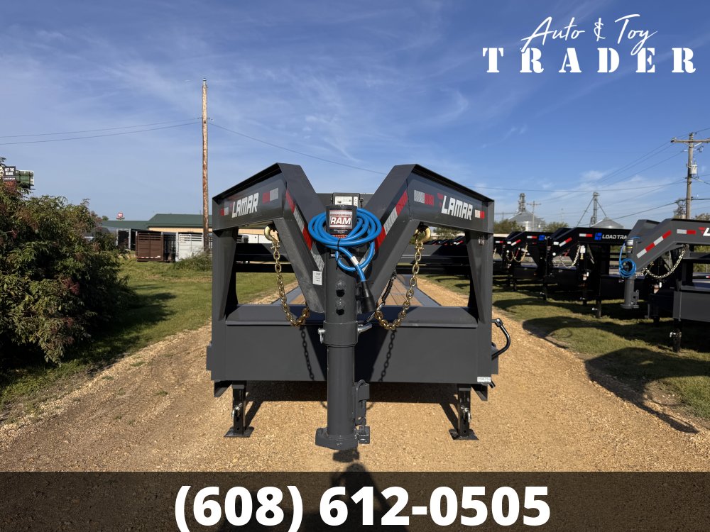 2027 Lamar Trailers 102X40 Gooseneck Car Hauler Trailer