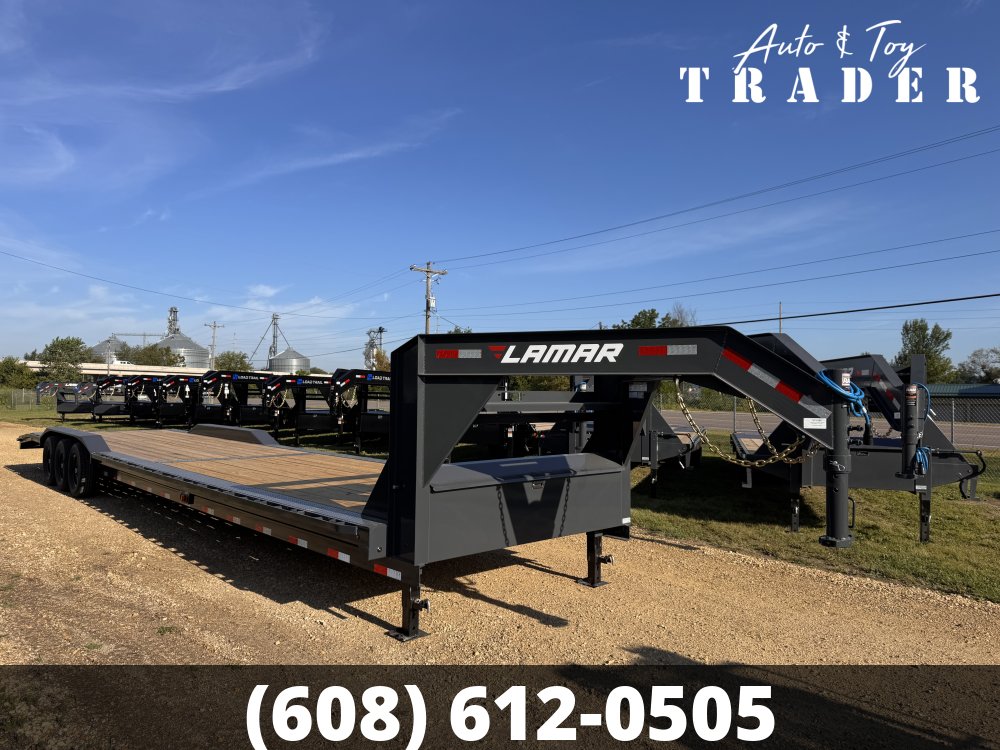 2027 Lamar Trailers 102X40 Gooseneck Car Hauler Trailer