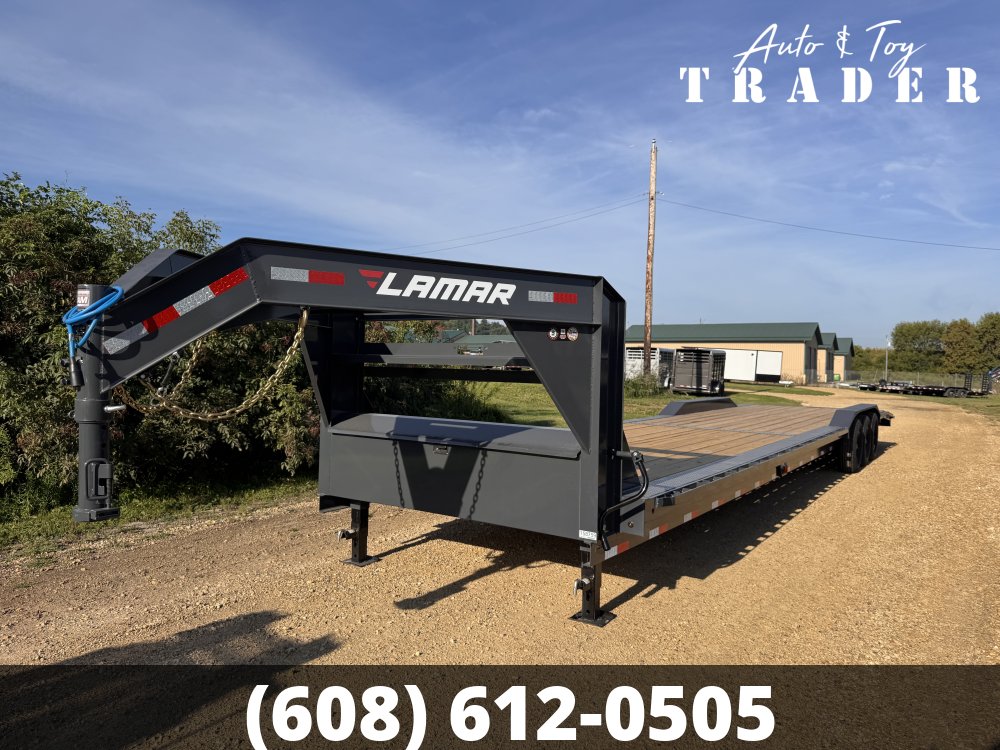 2027 Lamar Trailers 102X40 Gooseneck Car Hauler Trailer