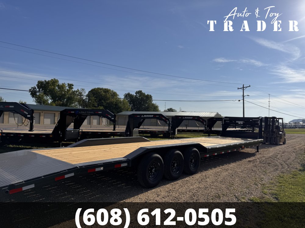 2027 Lamar Trailers 102X40 Gooseneck Car Hauler Trailer