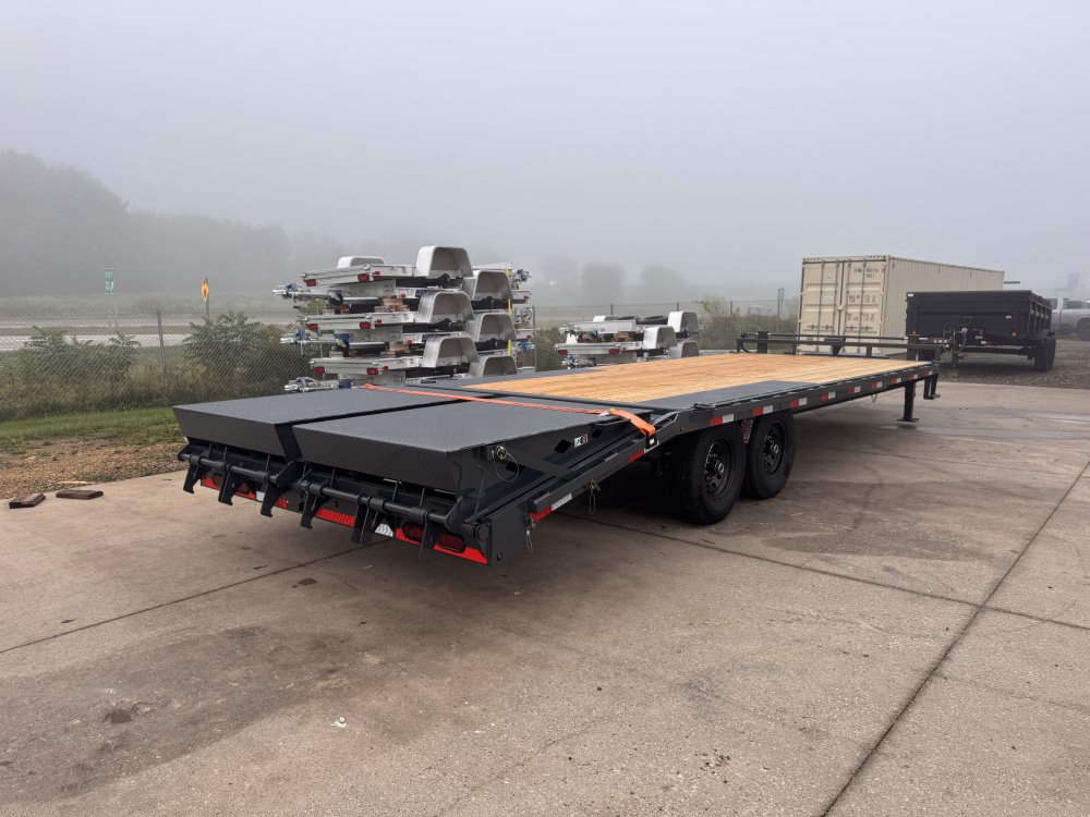 2026 Lamar Trailers 102X24 Deckover Trailer