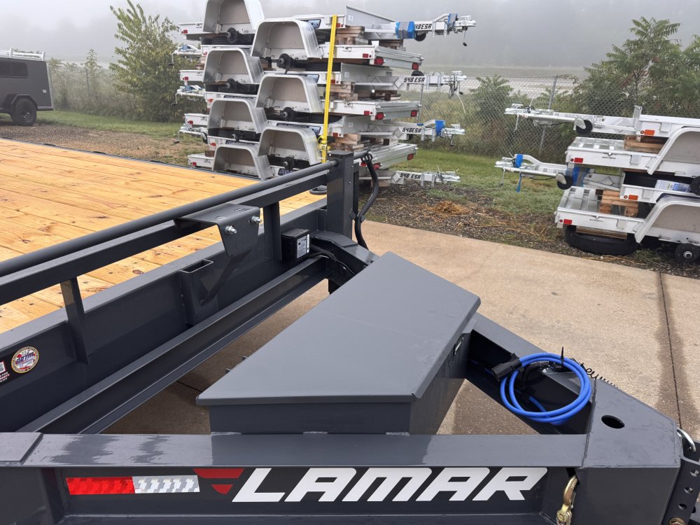 2026 Lamar Trailers 102X24 Deckover Trailer