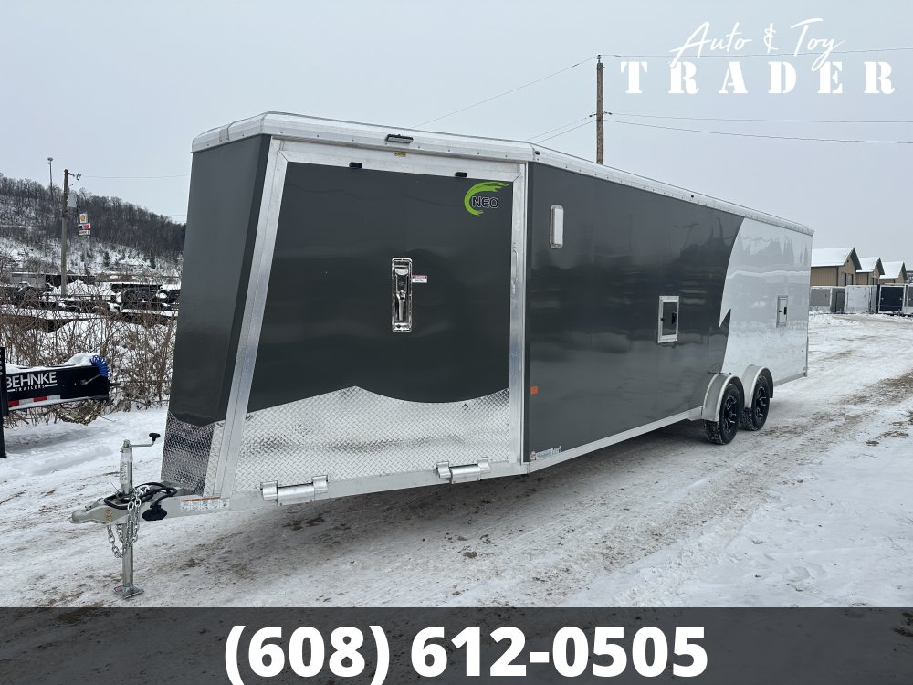 2026 NEO Trailers 7.5X29 Aluminum NASX Snowmobile Trailer