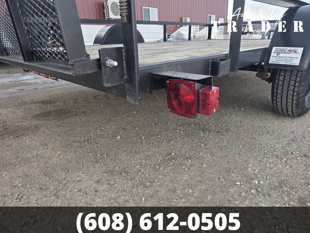 2021 Teske 6.5x12 Utility Trailer