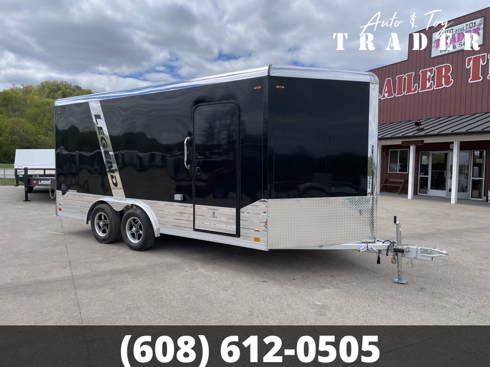2026 Legend Trailers 8X16 Aluminum DVN Cargo / Enclosed Trailer