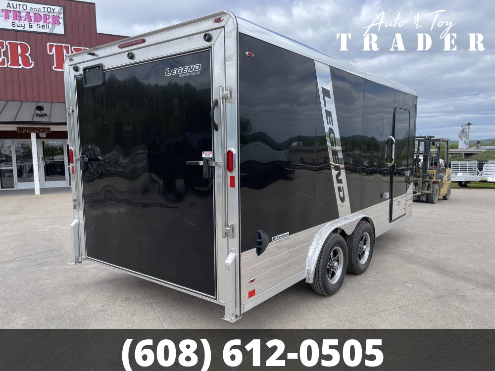 2026 Legend Trailers 8X16 Aluminum DVN Cargo / Enclosed Trailer