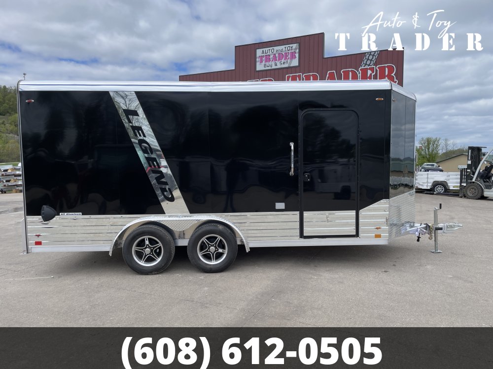 2026 Legend Trailers 8X16 Aluminum DVN Cargo / Enclosed Trailer