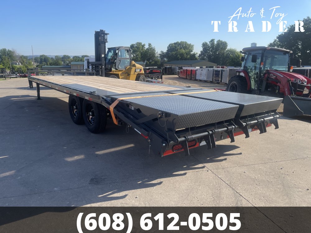 2026 Lamar Trailers 102X24 Deckover Trailer