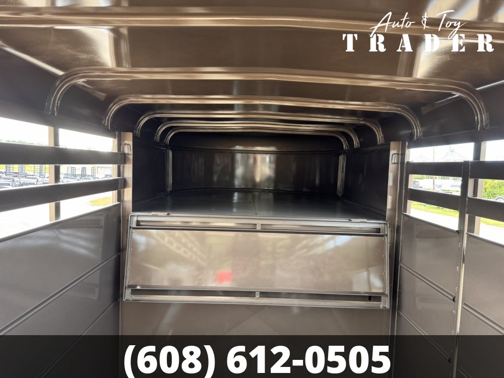 2026 Delta Manufacturing 6X16 Stock Trailer