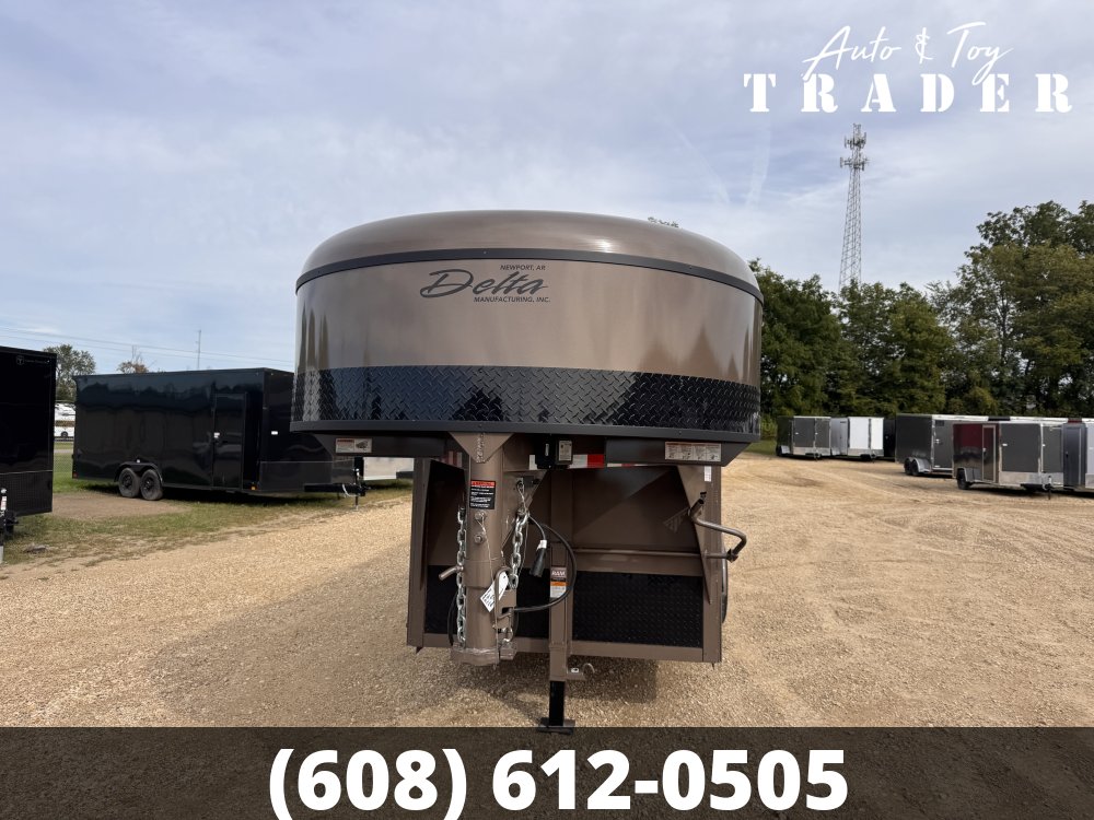 2026 Delta Manufacturing 6X16 Stock Trailer