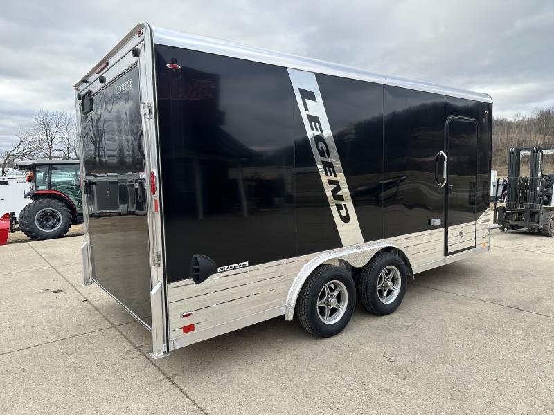 2025 Legend Trailers 8X16 Aluminum DVN Cargo / Enclosed Trailer