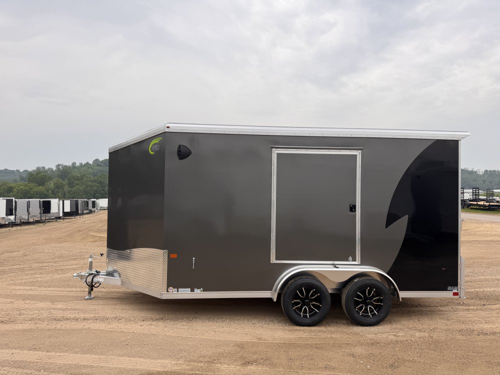 2026 NEO Trailers 7.5X14 Aluminum NAMR Cargo / Enclosed Trailer