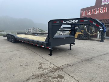 2026 Lamar Trailers 102X32 Gooseneck Car Hauler Trailer
