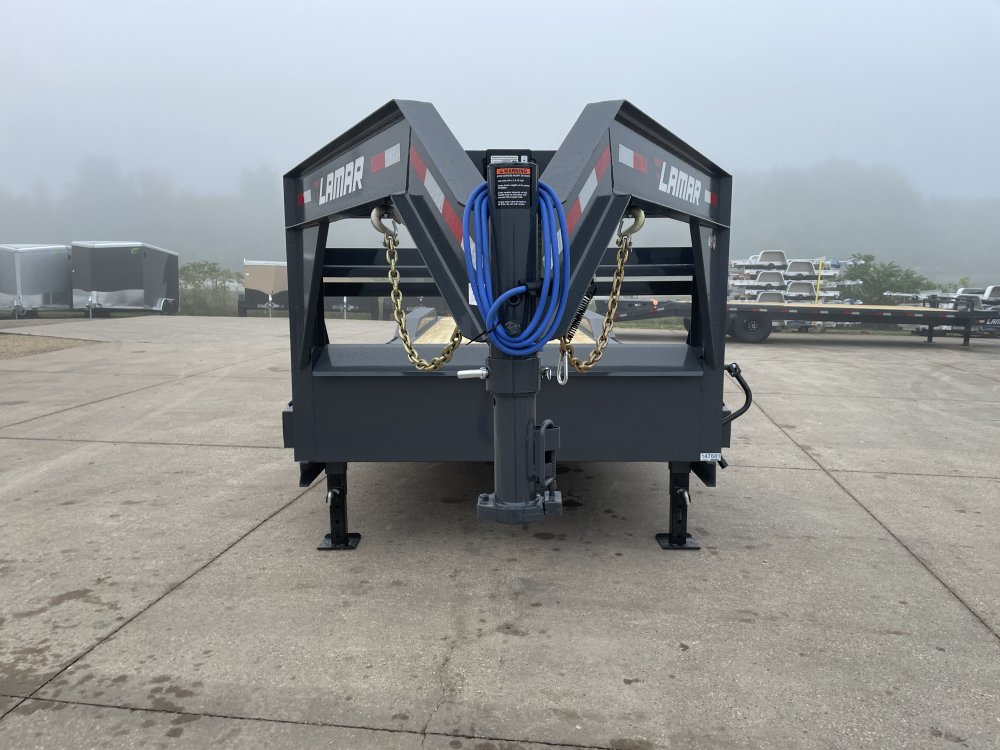 2026 Lamar Trailers 102X32 Gooseneck Car Hauler Trailer