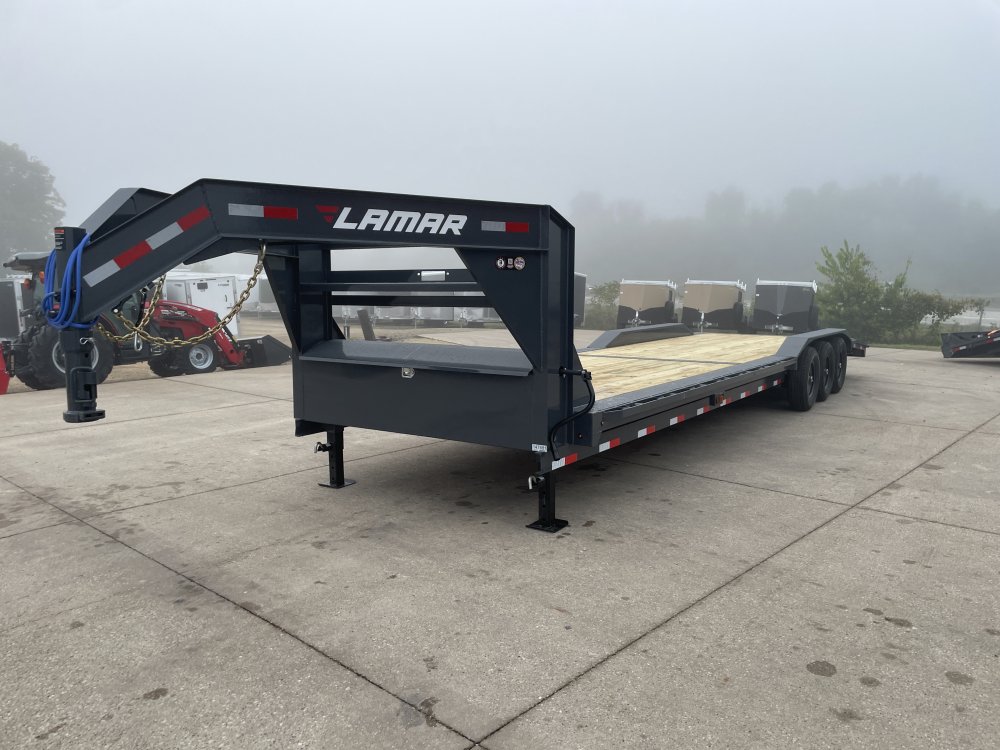 2026 Lamar Trailers 102X32 Gooseneck Car Hauler Trailer