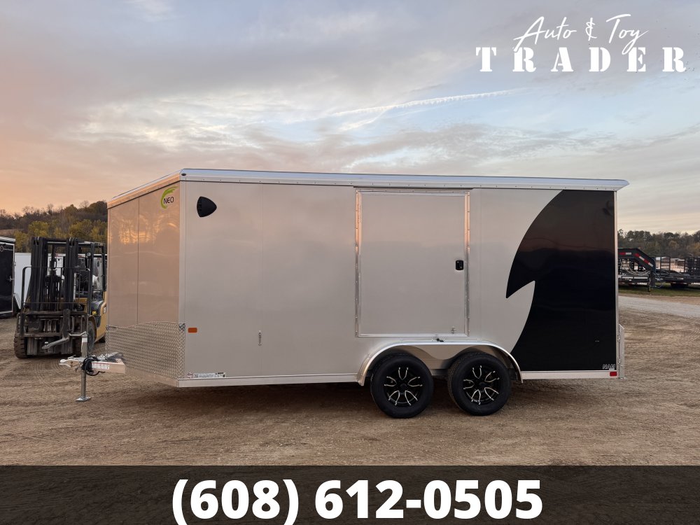 2026 NEO Trailers 7.5X16 Aluminum NAMR Cargo / Enclosed Trailer