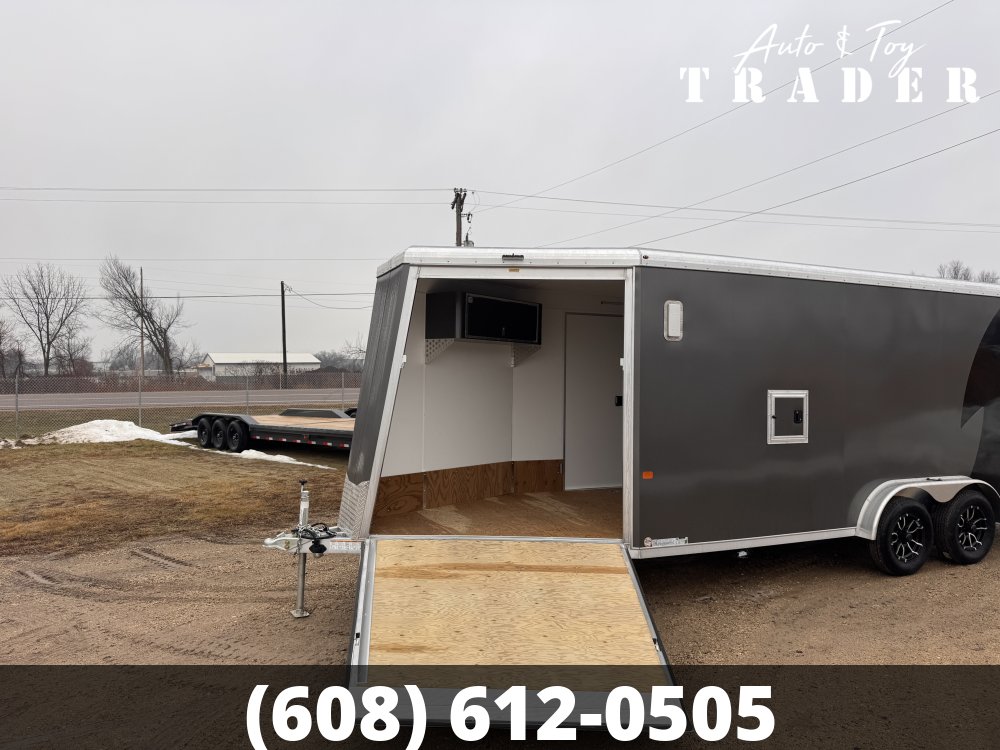 2026 NEO Trailers 7.5X23 Aluminum NASX Snowmobile Trailer