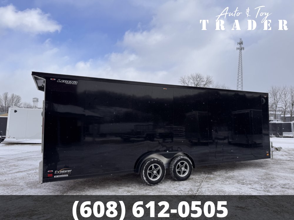 2026 Legend 7.5X29 Aluminum Explorer Snowmobile Trailer