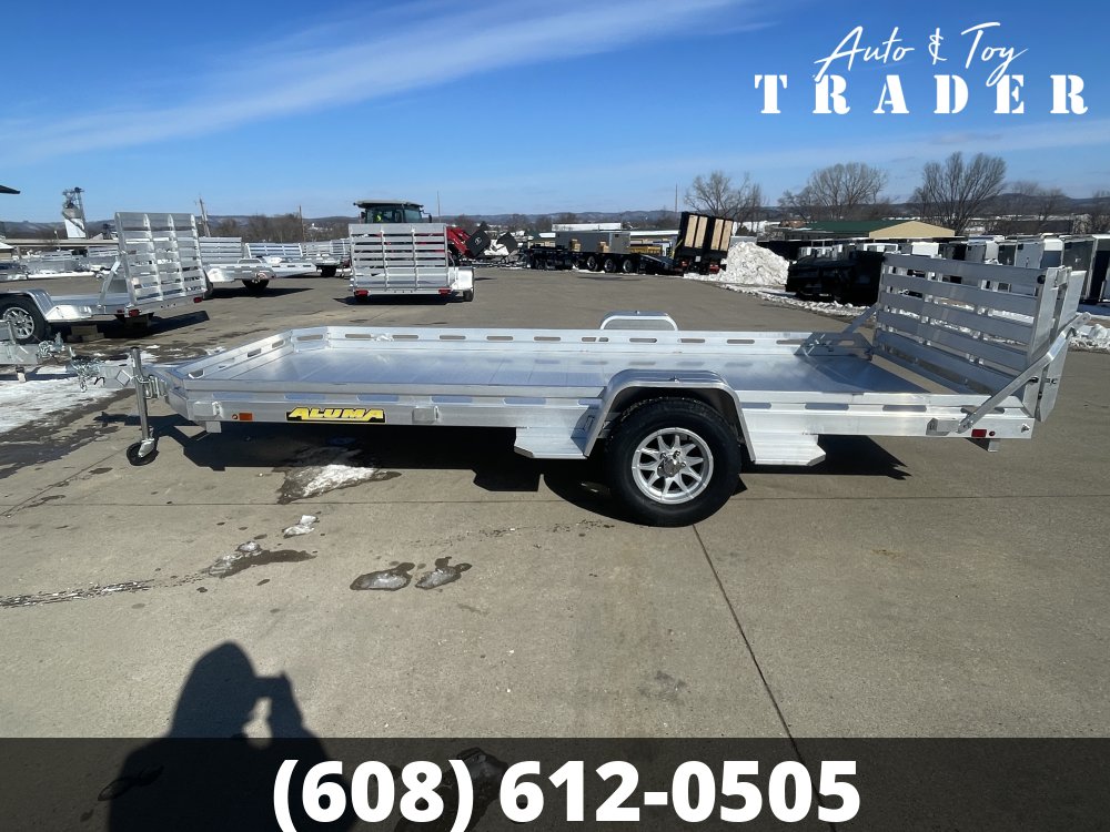 2027 Aluma 7814S-BT Aluminum Utility Trailer