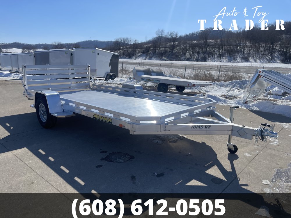 2027 Aluma 7814S-BT Aluminum Utility Trailer