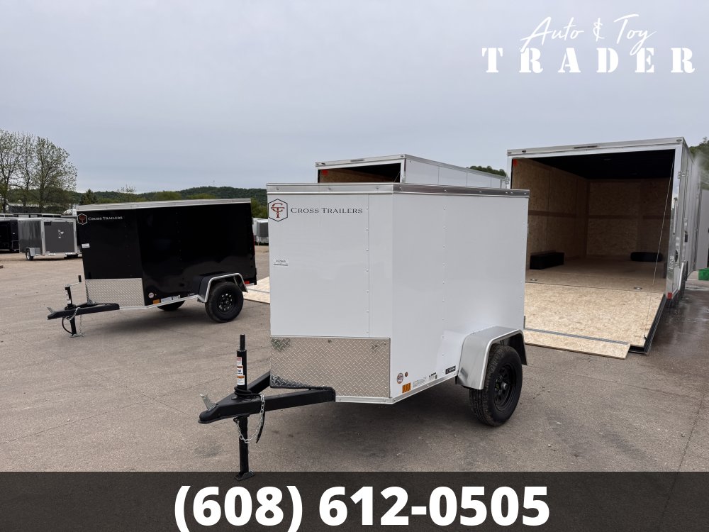2026 Cross Trailers 4X6 Beta Cargo / Enclosed Trailer- HAIL
