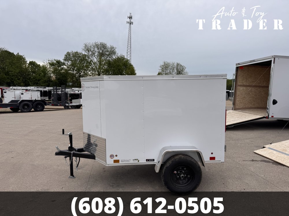 2026 Cross Trailers 4X6 Beta Cargo / Enclosed Trailer- HAIL